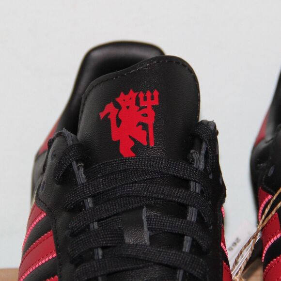Adidas Samba x Manchester United Shoes Mens 8.5 Black Red Soccer main image 6